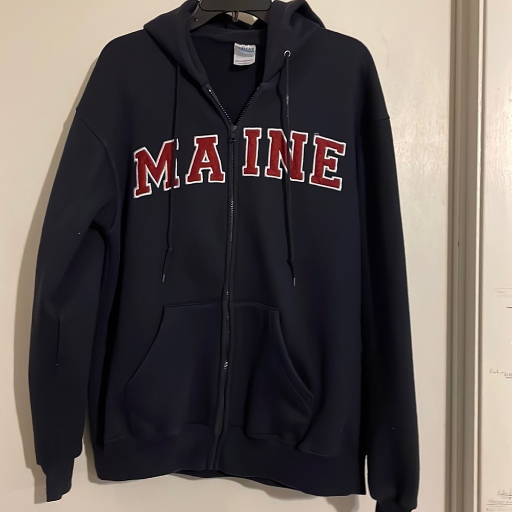 Maine zipper hoodie